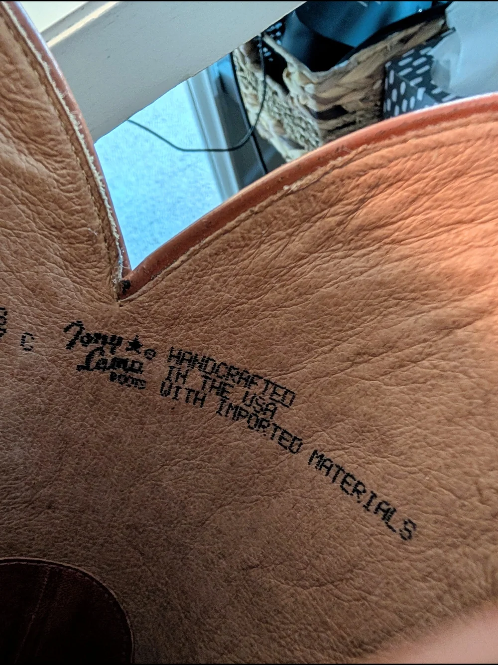 Tony Lama CT873 Bonham 13-inch Tall Men's Exotic Boots In Size 11.5 - Picture 8 of 9